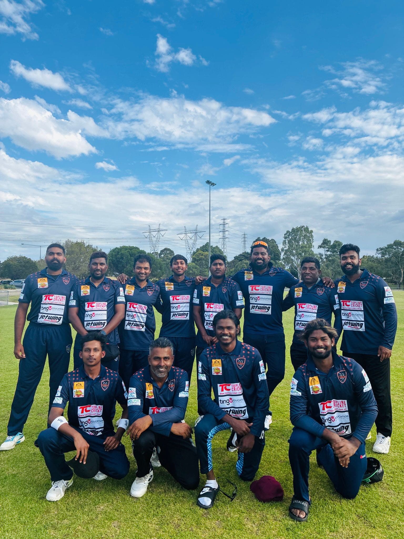 VSCA Grade 4B grand final squad graphic